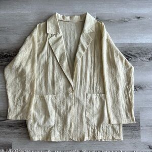 LIGHT AND AIRY LINEN (oversized) - FITS SM/M